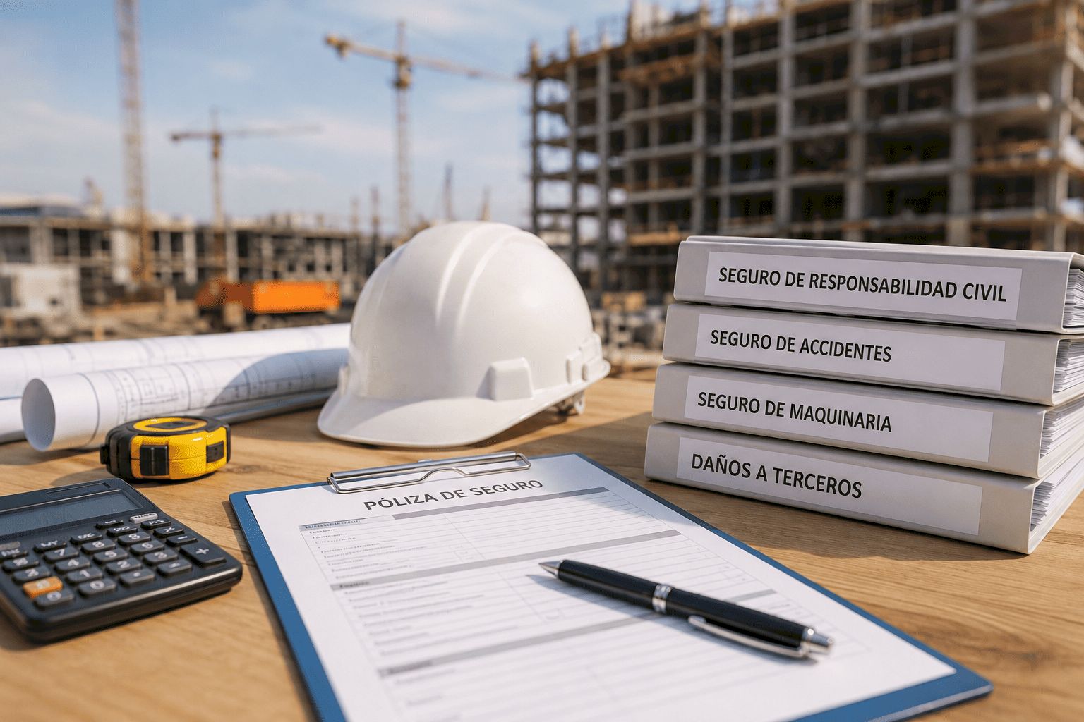 Qué seguros necesita una empresa de construcción en España