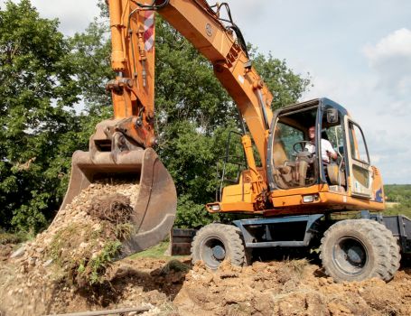 Encontrar obras de excavación